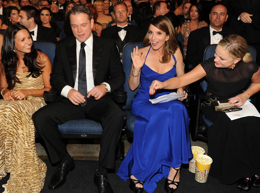 Luciana Barroso, Matt Damon, Tina Fey, Amy Poehler